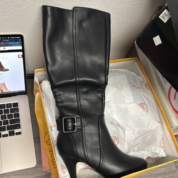 Bella Vita Troy II Tall Dress Boots (WW PLUS CALF) - Picture 4 of 5